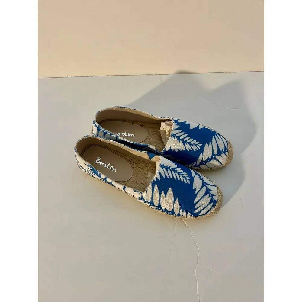Boden Classic Flat Espadrilles Size 38